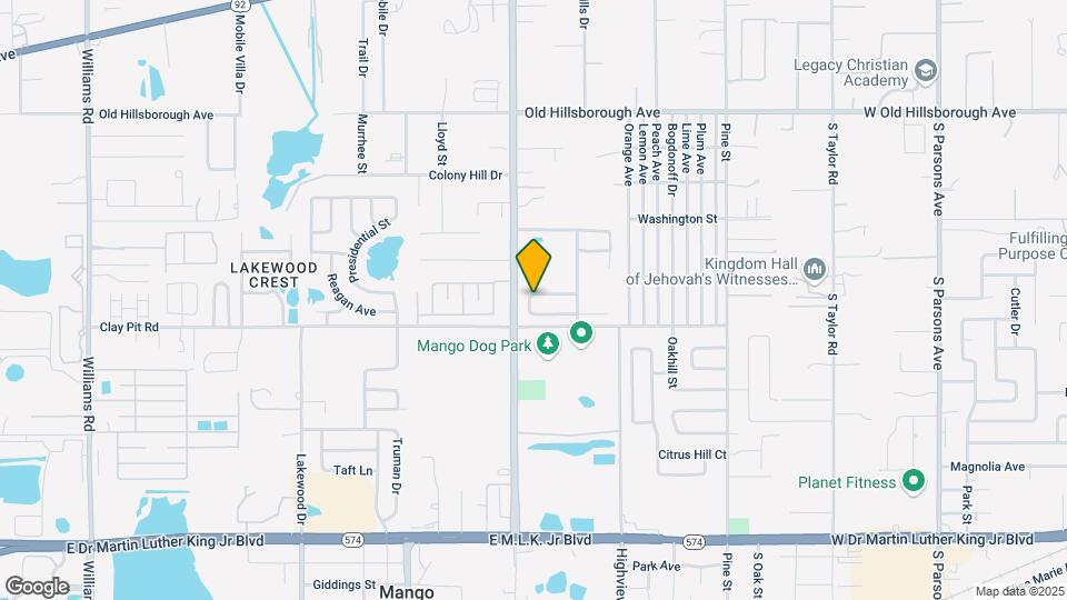 11736 Mango Cross Ct Mapa y Detalles de la Ubicación