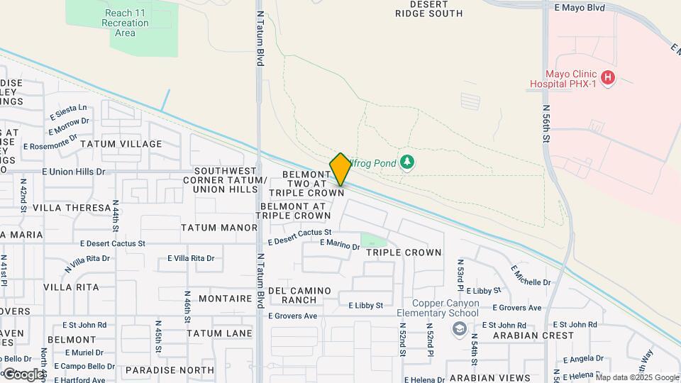18255 N 49th Pl Mapa y Detalles de la Ubicación