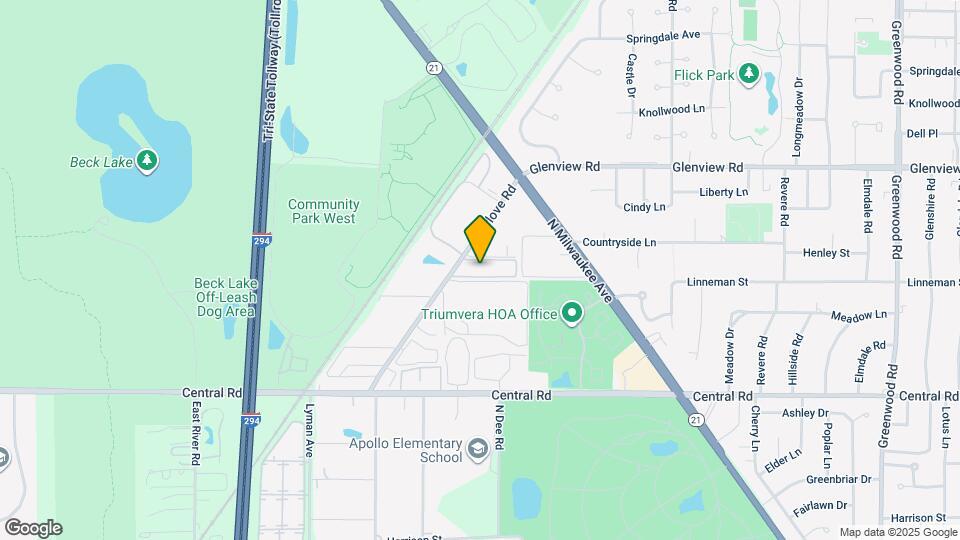 10403 Dearlove Rd, Unit 4 Map and Location Details