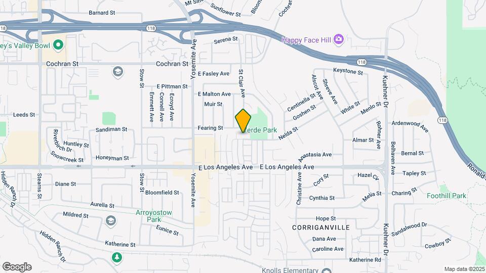 5985 Nelda St Map and Location Details