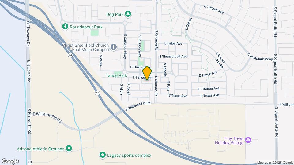 9912 E Tillman Ave Map and Location Details