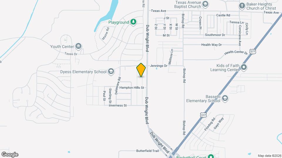 2894 Glennster St Map and Location Details