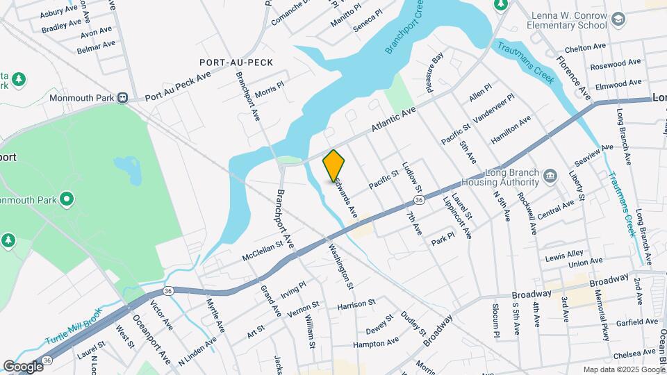 222 Edwards Ave Mapa y Detalles de la Ubicación