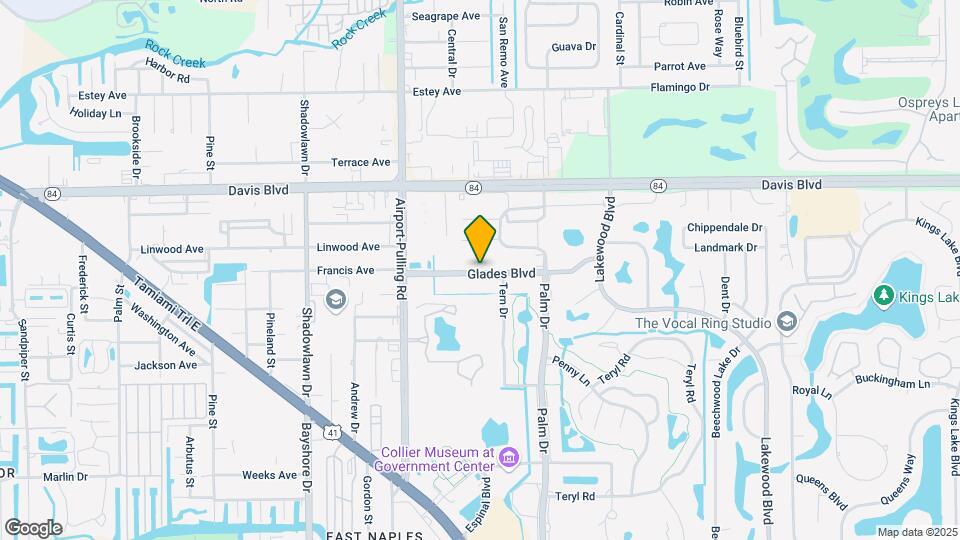 83 Glades Blvd Map and Location Details