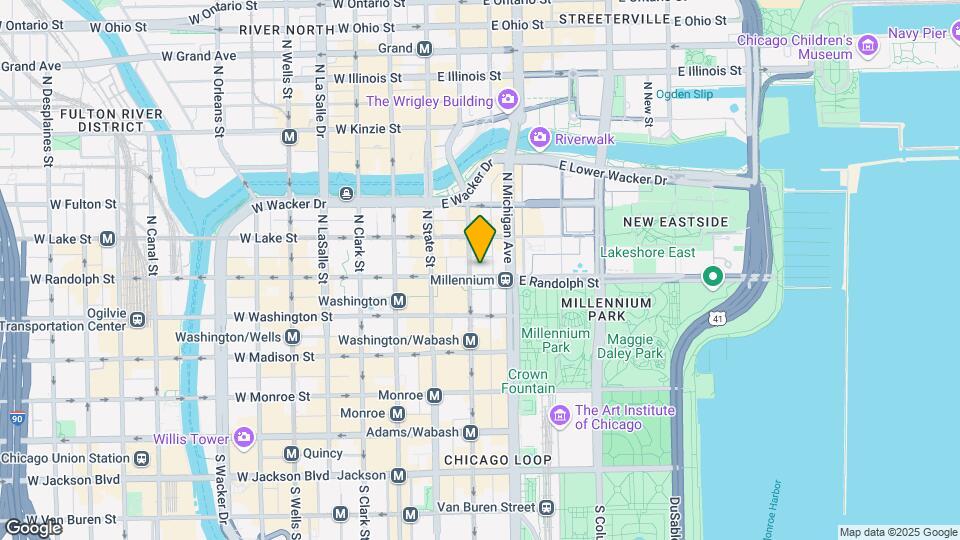 66 E Randolph St Mapa y Detalles de la Ubicación