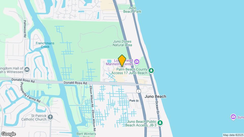 705 Sea Oats Dr Mapa y Detalles de la Ubicación