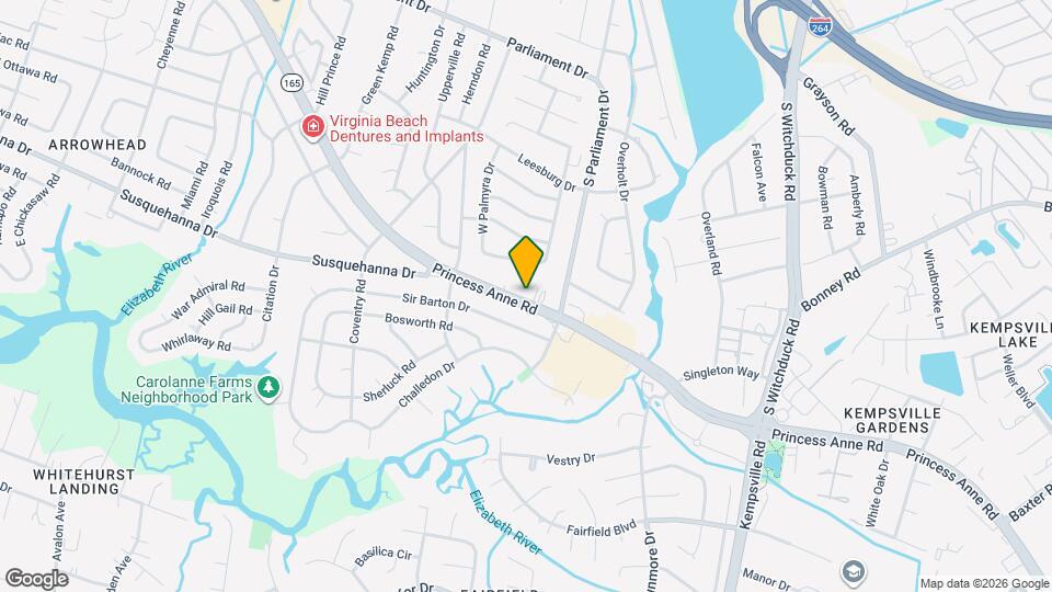 5316 Princess Anne Rd Map and Location Details