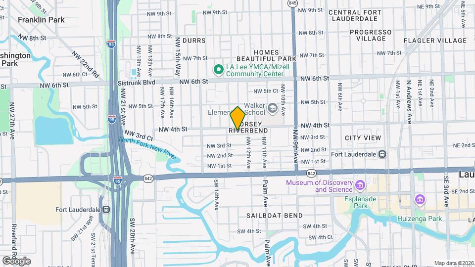 1301 NW 3rd Ct Map and Location Details