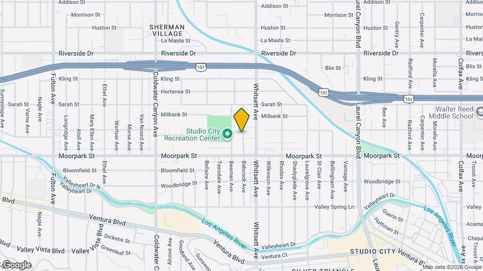 4447 Babcock Ave Mapa y Detalles de la Ubicación