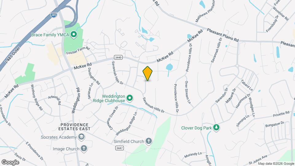 1642 Candlewood Ridge Ln Map and Location Details