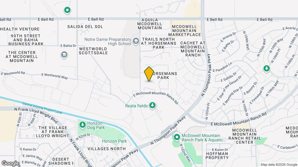 16282 N 98th Way Mapa y Detalles de la Ubicación