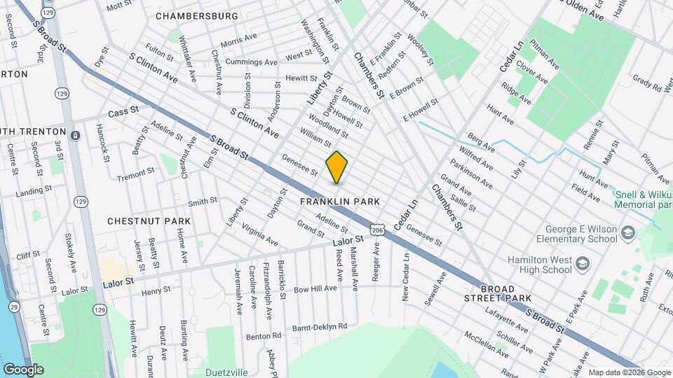 1049 Genesee St Map and Location Details