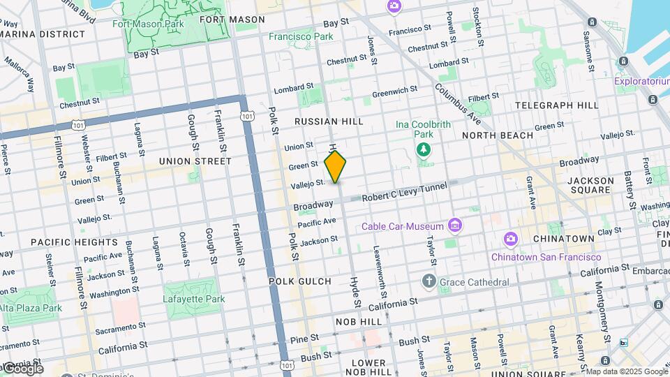 1735 Hyde St Map and Location Details
