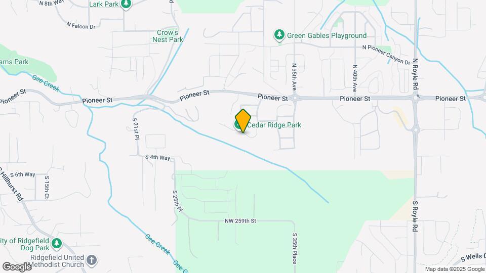 3047 S Cedar Ridge Dr Map and Location Details