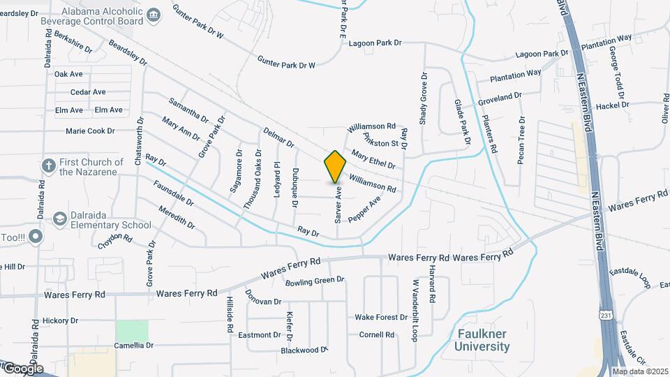 643 Sarver Ave Map and Location Details