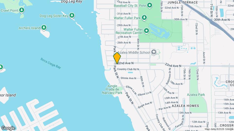 2121 Park St N Map and Location Details