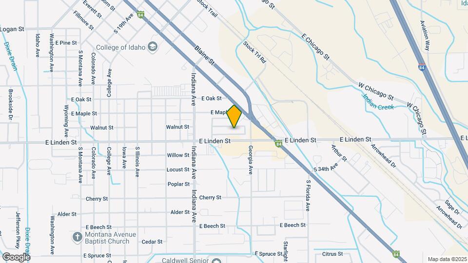 2205 E Linden St Mapa y Detalles de la Ubicación