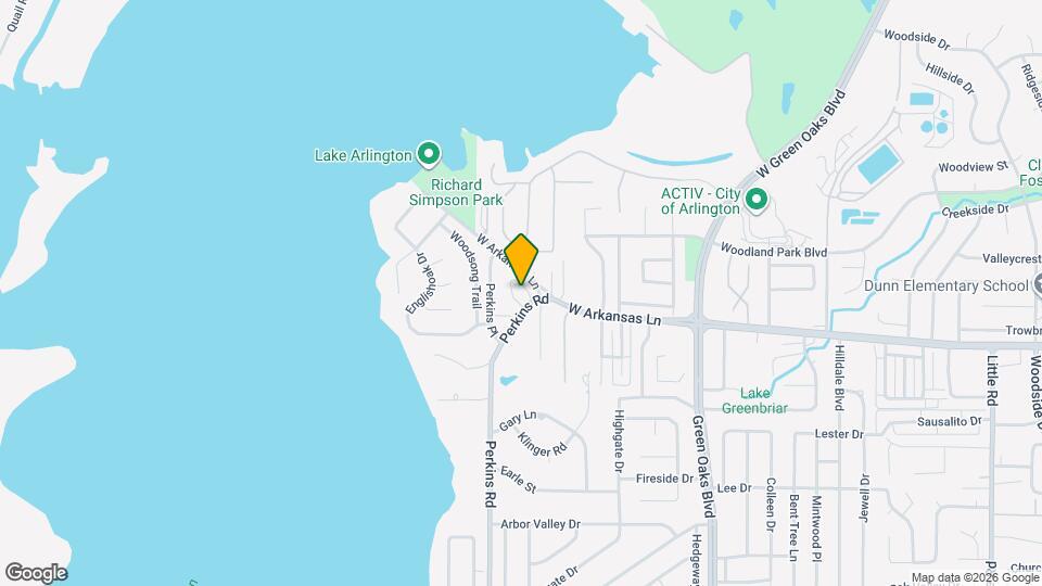 5845 Water Ridge Dr Map and Location Details