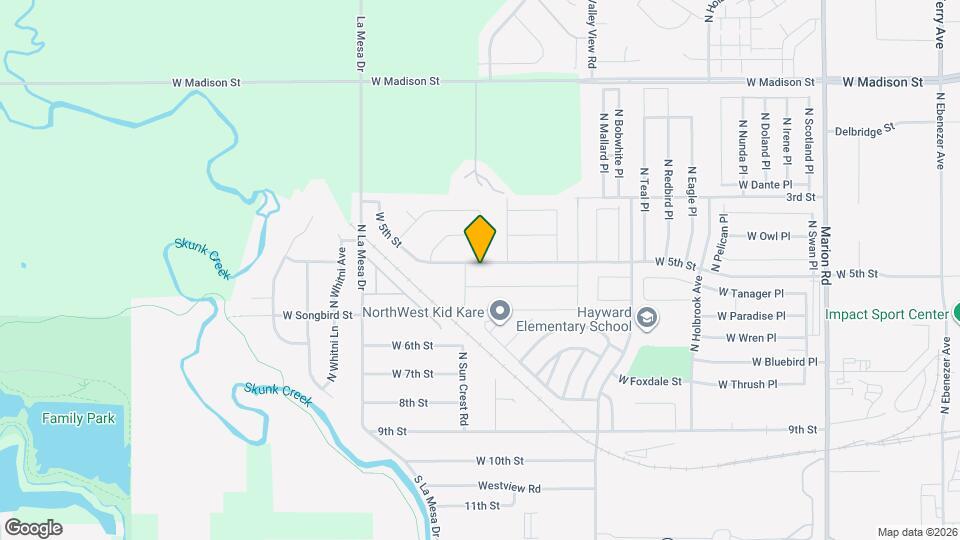 6613 W 5th St Map and Location Details