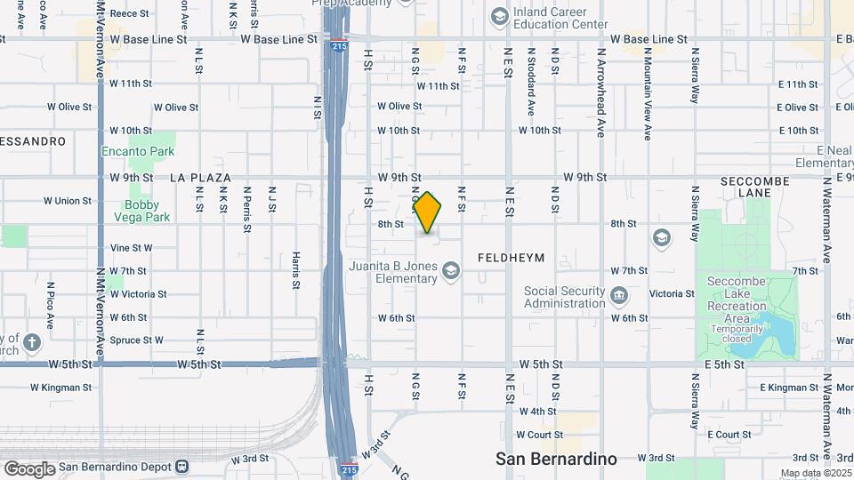 769-771 N G St Map and Location Details