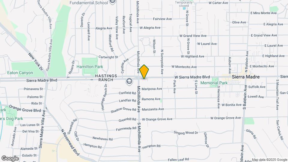 708 W Sierra Madre Blvd, Unit 35 Map and Location Details