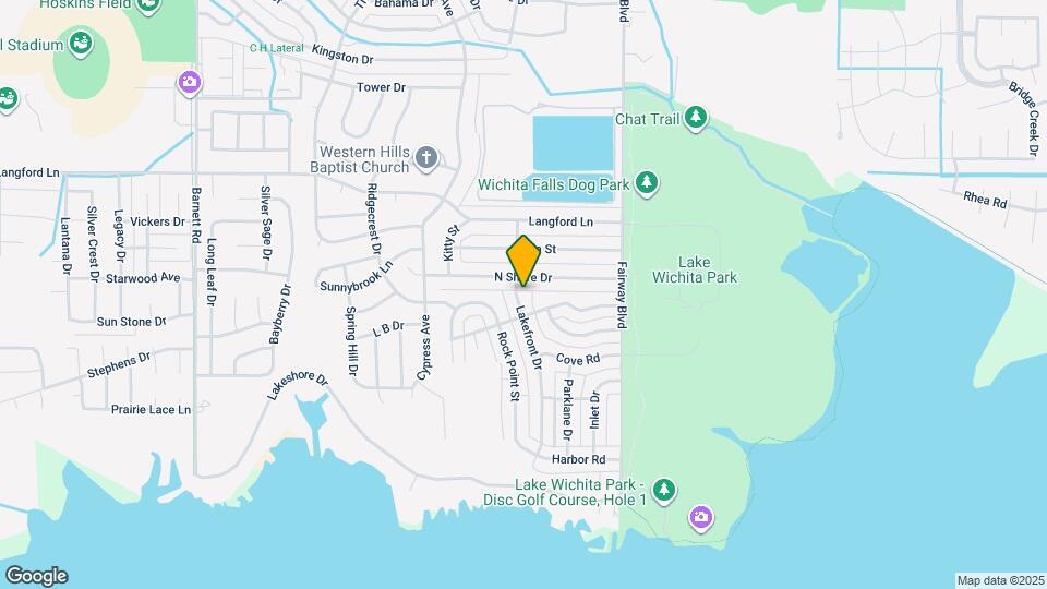 5001 Lakefront Dr Map and Location Details