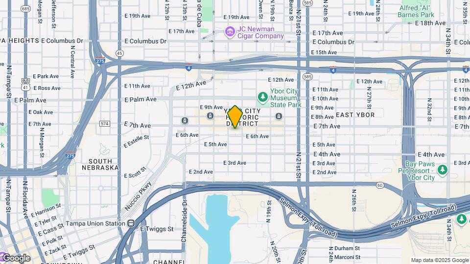 1704 N 17th St Map and Location Details