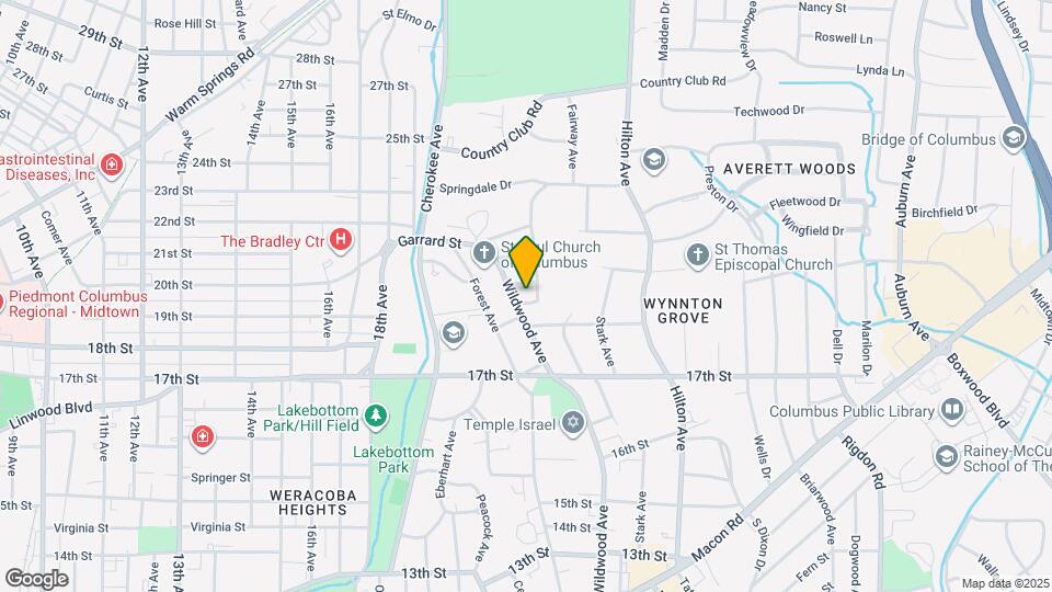 2105 Young St, Unit A Mapa y Detalles de la Ubicación