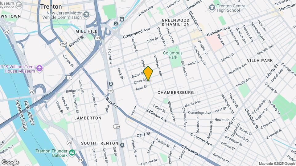 415 Hudson St Map and Location Details