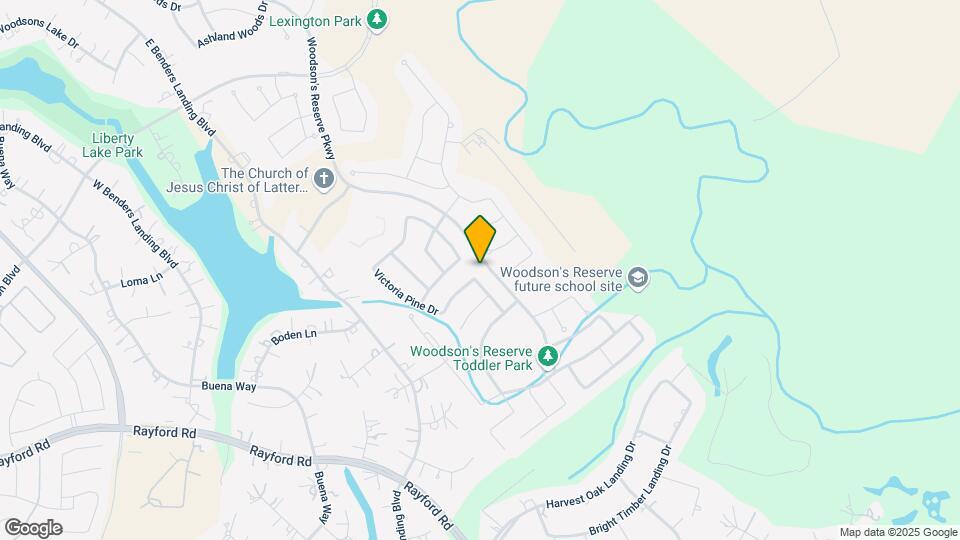 5003 Wooded Lake Dr Map and Location Details