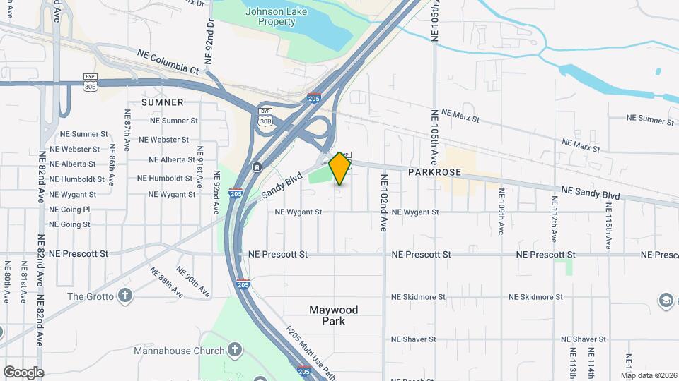 4808 NE 99th Ave, Unit E Map and Location Details