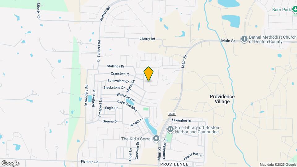5913 Hopkins Dr Map and Location Details