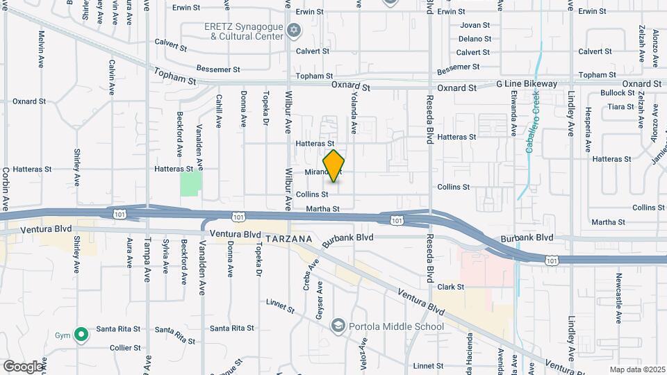 5711 Rhea Ave Map and Location Details