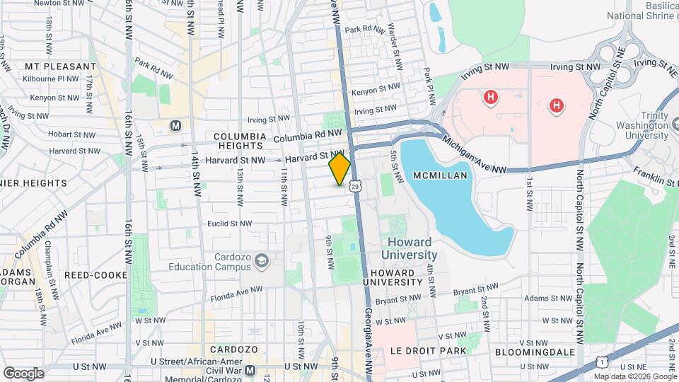 731 Fairmont St NW Mapa y Detalles de la Ubicación