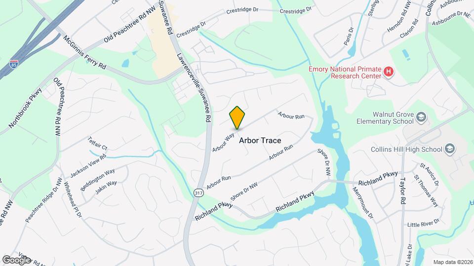 2570 Trelipe Dr Map and Location Details