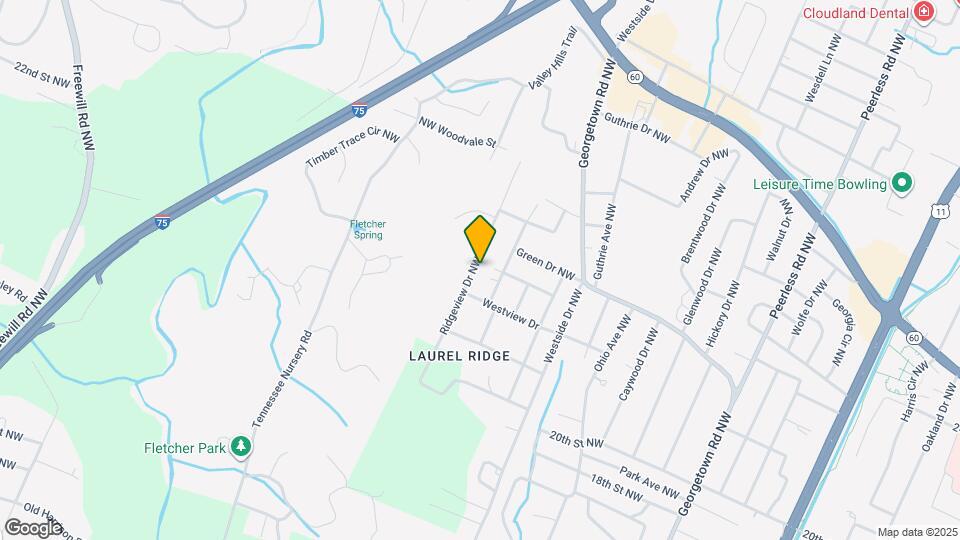 2030 Ridgeview Dr NW Map and Location Details