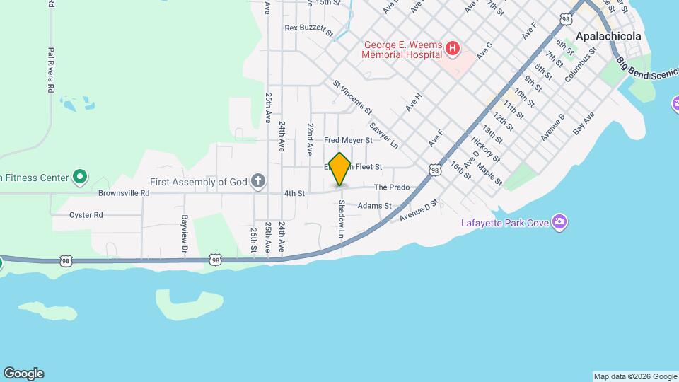 272 Prado St Map and Location Details