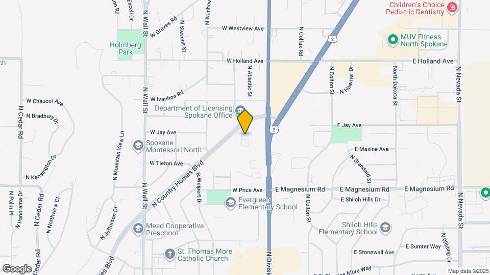 9020 N Country Homes Blvd Map and Location Details