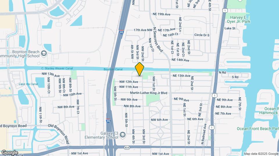 410 NW 13th Ave Map and Location Details