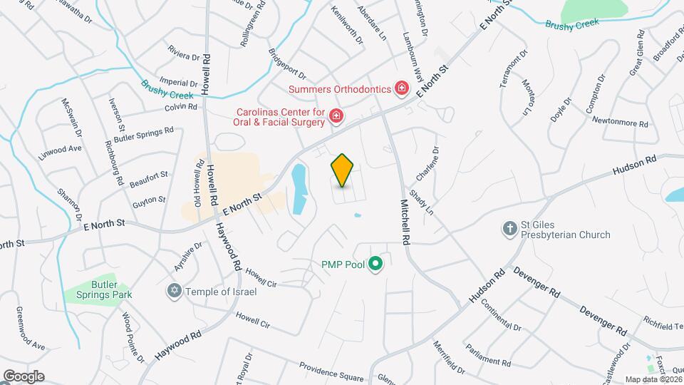 418 Cedar Pines Drive Map and Location Details