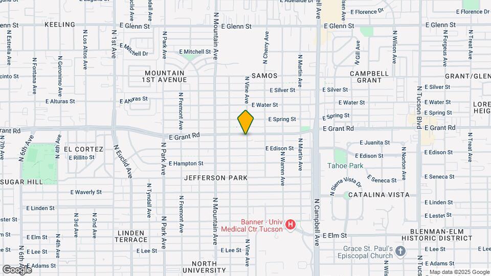 2365 N Vine Ave Map and Location Details