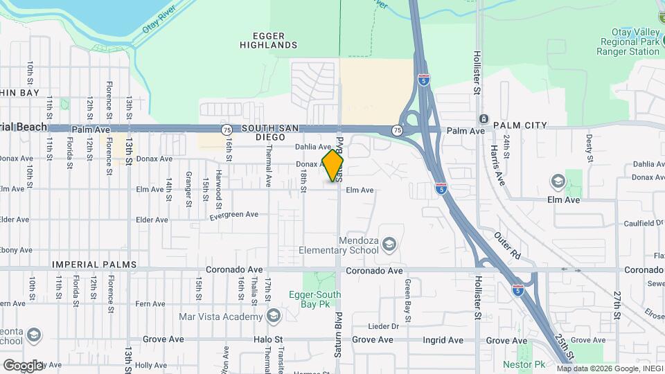 1886 Elm Ave Map and Location Details