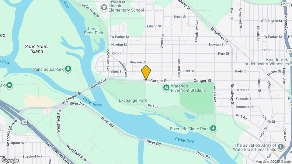 604 Burton Ave Mapa y Detalles de la Ubicación