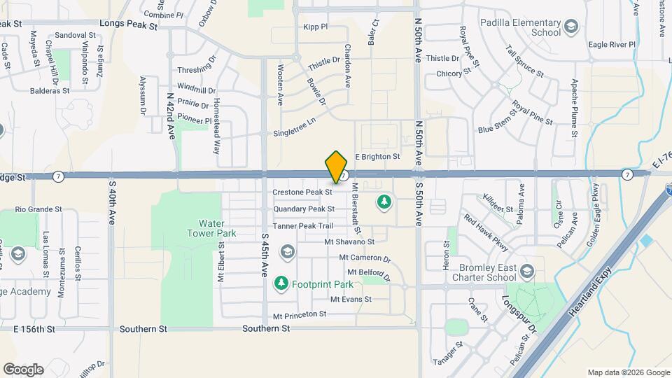 4759 Crestone Peak St Map and Location Details