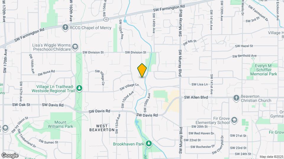 15030 SW 150th Ct Map and Location Details