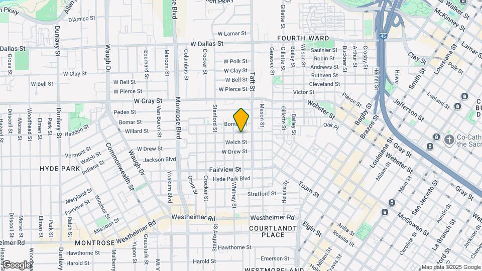 401 Willard St Map and Location Details