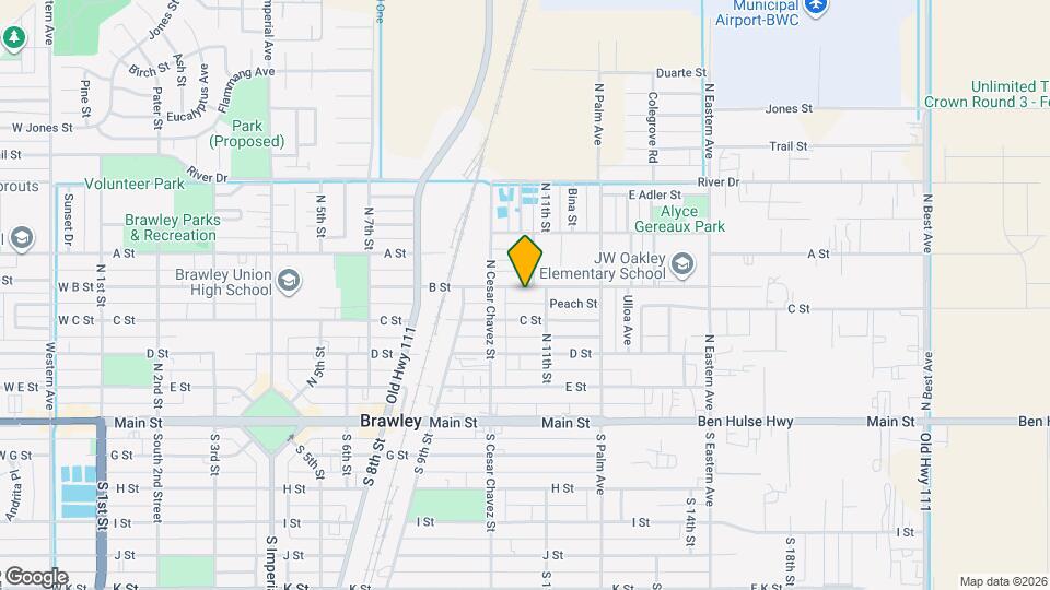 1060 B St Map and Location Details