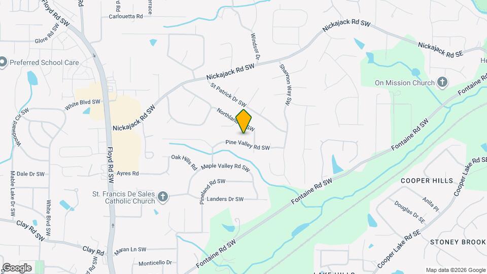 362 Pine Valley Rd SW, Unit 1A Map and Location Details