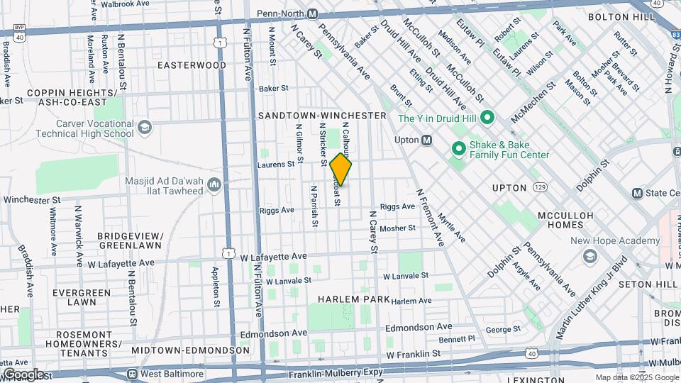 1115 Whatcoat St Map and Location Details