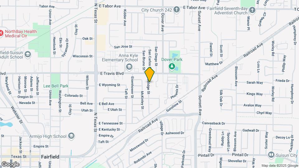 1410 Coolidge St Map and Location Details